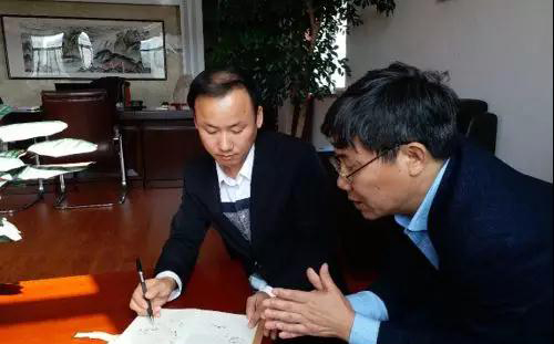 武汉理工大学乔维高教授访问戴为科技并作出指导